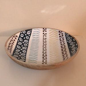 Wooden Serving Bowl/Decor